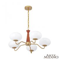 Подвесная люстра Arte Milano 310166/D680/5 BS/WD
