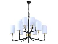 Подвесная люстра Newport 35212/С black+brass