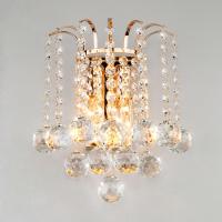 Бра Eurosvet 3299/2 золото/прозрачный хрусталь Strotskis