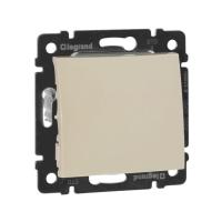 Выключатель 1-кл. СП Valena 10А IP31 250В механизм сл. кость IEK 774301