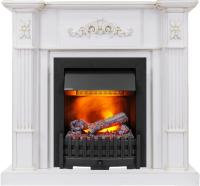 Dimplex Каминокомплект Martin - Белый дуб, патина золото с очагом Danville Black FB2