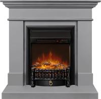 Royal Flame Каминокомплект California STD CRM (Разборный) - Санд грей с очагом Fobos FX M Black RC