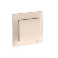 Выключатель 1-кл. Glossa (сх. 1) 10AX быстрозажим. клем. в сборе беж. SE GSL000212S