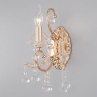 Бра Eurosvet 10096/1 золото/прозрачный хрусталь Strotskis