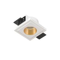 QUASAR 55 BRASS Встраиваемый потолочный гипсовый светильник