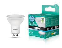Лампа светодиодная LED7 GU10/845/GU10 7Вт рефлектор матовая 4500К бел. GU10 495лм 170-265В Camelion 11655