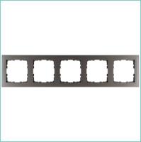 Рамка 5-м G-Classic мокко Jasmart G1005Z