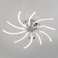 Накладная люстра Eurosvet 90125/10 хром