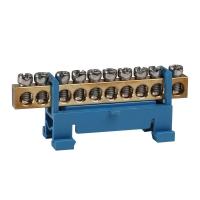 Шина нулевая тип Стойка OptiKit BB-S-N-DIN-10-6х9 син. КЭАЗ 277829