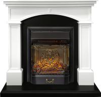Royal Flame Каминокомплект Langford - Белый с черным с очагом Majestic FX M Black RC