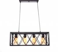 Подвесная люстра Lumina Deco LDP 11535-4 BK