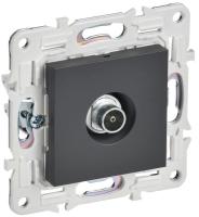 Розетка TV оконечная SKANDY SK-A12T титан IEK SK-A10-O-K48