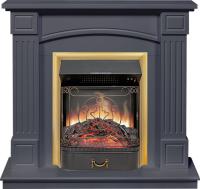 Royal Flame Каминокомплект Boston - Серый графит (Высота 925см) с очагом Majestic FX Brass