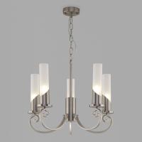Подвесная люстра Eurosvet 60117/5 никель