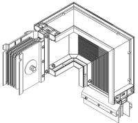 Секция Z-образ. прав. вниз 4000А Al 3L+N+PER IP55 тран. IEK LB-4000A4-35-F-ZRD