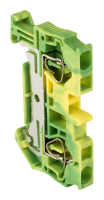 Колодка клеммная ST-2.5 земля пружинная EKF plc-jxb-st-2.5-pen