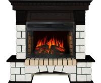Royal Flame Каминокомплект Pierre Luxe - Белый / Венге с очагом Dioramic 25 LED FX