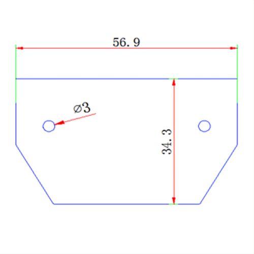 Заглушка TR-1PTR-RMP-EC торцевая для алюм. профиля (уп.2шт) Эра Б0058752