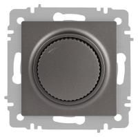 Светорегулятор Accent 6-401-09 поворотный 600Вт 230В IP20 СУ титан Intro Б0063685