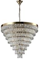 Crystal Lux Люстра Crystal Lux ABIGAIL SP22 D820 GOLD/TRANSPARENT