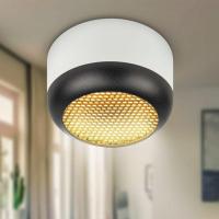 Светильник OL56 под лампу GX53 WH/BK IP20 настенно-потолочный спот бел./черн. ЭРА Б0061881