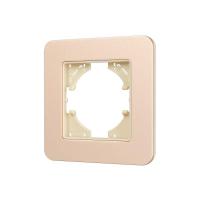 Рамка 1м FRM-AKIRY-SFAL-1-GD алюм. Arlight 049686