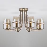 Люстра на штанге Eurosvet 60085/8 античная бронза