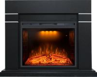 Royal Flame Каминокомплект Lindos - Черный (Высота 985мм) с очагом Emerald 28