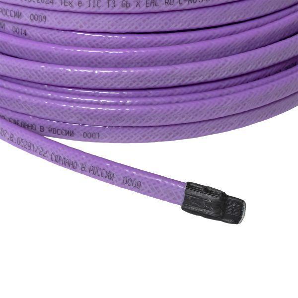 Кабель нагревательный саморег. ESU-45F 45Вт/м фторопласт EKF ESU-45F-200