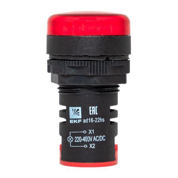 Матрица светодиодная AD16-22HS 220-400 В AC/DC красн. EKF ledm-ad16-r-230acdc