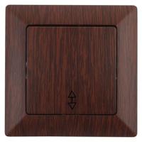 Переключатель 1-кл. СП Solo 4-103-10 10А 250В IP20 венге Intro Б0053583