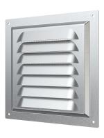Решетка вентиляционная вытяжная стальная с оцинк. покрытием 150х150мм ERA 1515МЦ