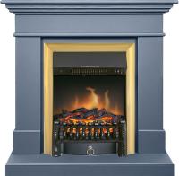 Royal Flame Каминокомплект California STD CRM (Разборный) - Санд антрацит с очагом Fobos FX Brass