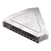 Угол горизонтальный 45град. 600х100 0.8мм с крышкой Стандарт Промрукав PR16.0621