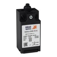 Выключатель концевой OptiLiS D4N-8132 толкатель роликовый пластик. EN 50047 XCKT2100P16 КЭАЗ 365315