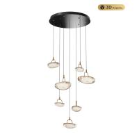 Каскадная люстра MODELUX MS.2326.7 BK