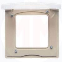 Рамка 1-м Etika IP44 с защ. крышкой сл. кость IEK 672560