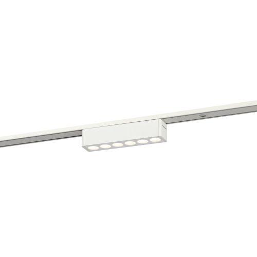 Светильник светодиодный трековый TRM-S5-2-6W4K-WH 6Вт 4000К с направленным светом для тонкого магнитного шинопровода бел. Эра Б0059043