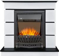 Royal Flame Каминокомплект Modern (Разборный) - Белый с черным с очагом Aspen Black