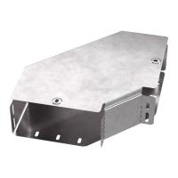 Угол для лотка горизонтальный 90град. 200х100 Стандарт с крышкой Промрукав PR16.0419