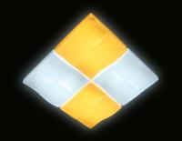 Накладной светильник Ambrella Light FP2382 WH 128W D500*500