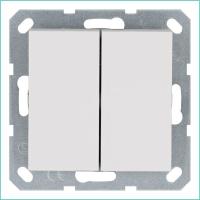 Переключатель перекрестный 1-кл. 10А IP20 механизм бел. глянцевый Jasmart G3013W
