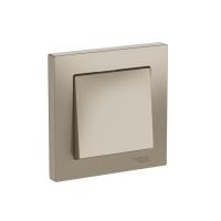 Выключатель 1-кл. AtlasDesign (сх. 1) 10AX быстрозажим. клем. в сборе шампань SE ATN000512S