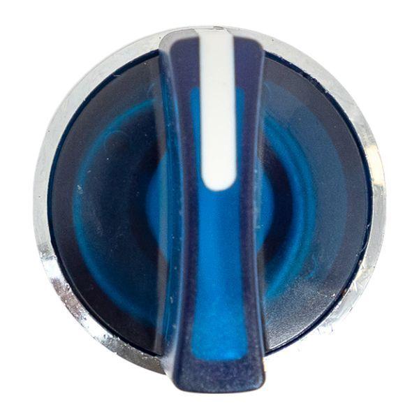 Механизм переключателя исполнительный ХB4 син. на 2 положения возвратный без фиксации с подсветкой с короткой ручкой IP65 EKF XB4BD2L-B-65