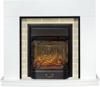 Royal Flame Каминокомплект Montana - Белый с очагом Majestic FX M Black RC