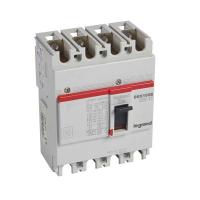 Выключатель автоматический 4п 75А 10кА DRX125 стационарн. Leg 027017