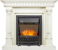 Royal Flame Каминокомплект Dallas - Слоновая кость с патиной с очагом Aspen Black