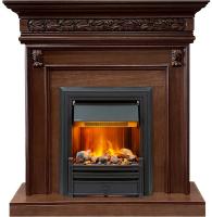 Dimplex Каминокомплект Valletta - Темный дуб с очагом Brookline Black