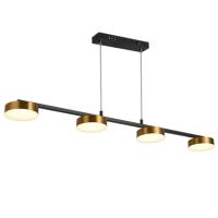 Подвесная люстра Natali Kovaltseva LED LAMPS 81101/4C GOLD BLACK