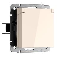 Розетка Werkel W1171262 айвори матовый